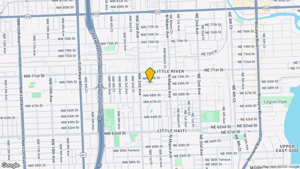 143 NW 69th St Map and Location Details