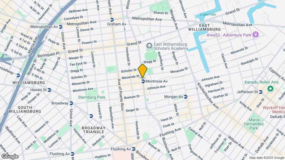 232 Bushwick Ave Map and Location Details