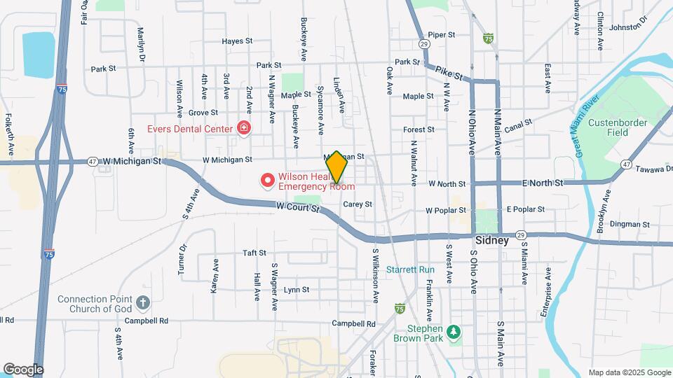 Towne Center Apartments Map and Location Details
