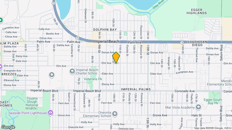 1003 Elm Ave Map and Location Details