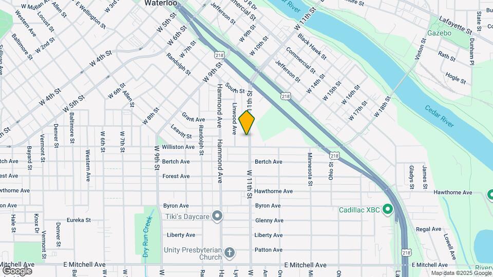 740 W 11th St Map and Location Details