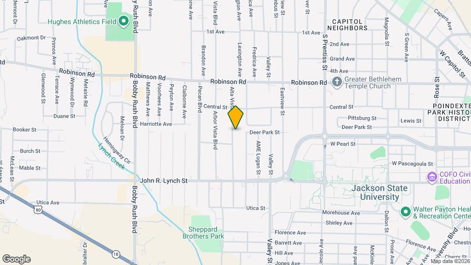 1058 Alta Vista Blvd Map and Location Details