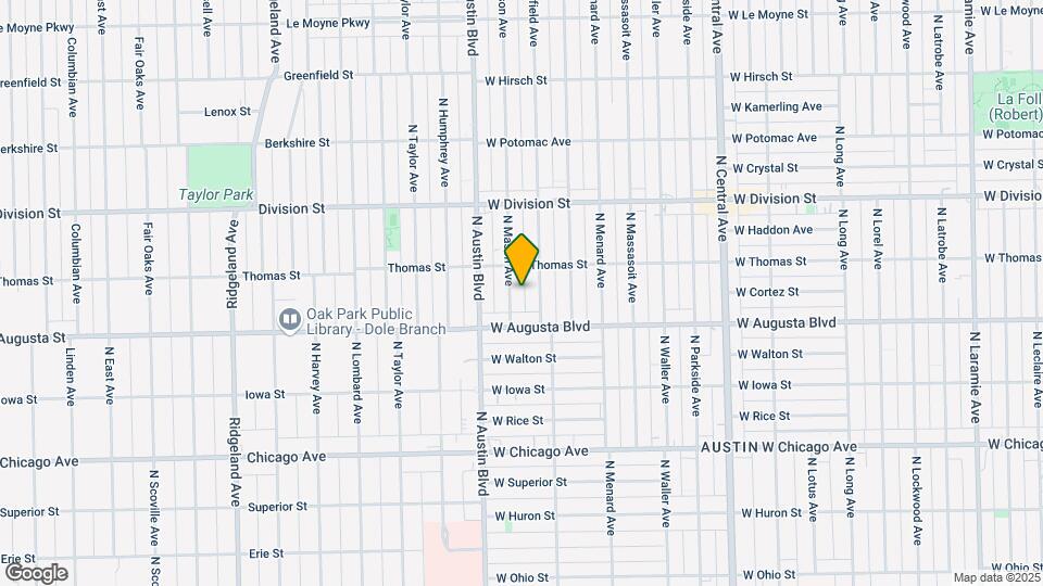 1033-1035 N Mason Ave Map and Location Details