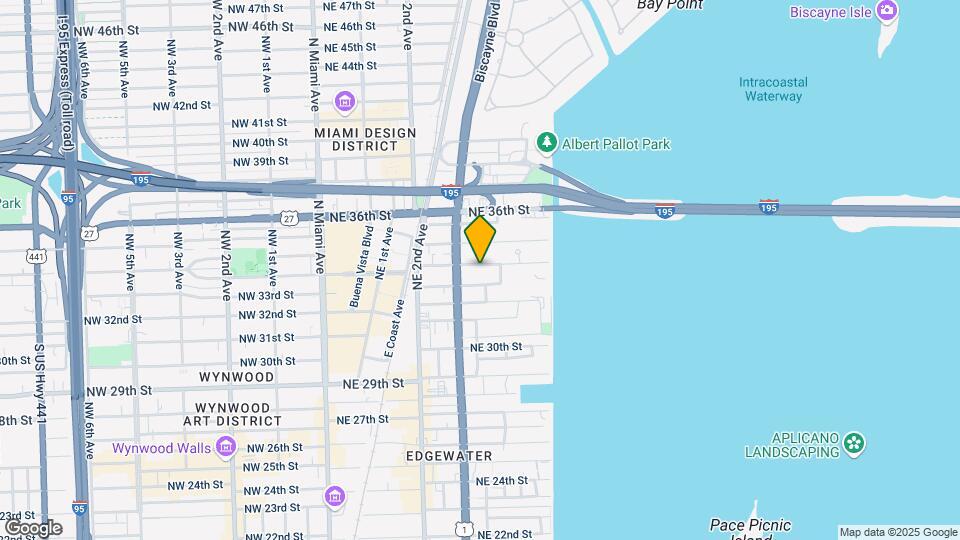 402 NE 34th St, Unit A1 Mapa y Detalles de la Ubicación