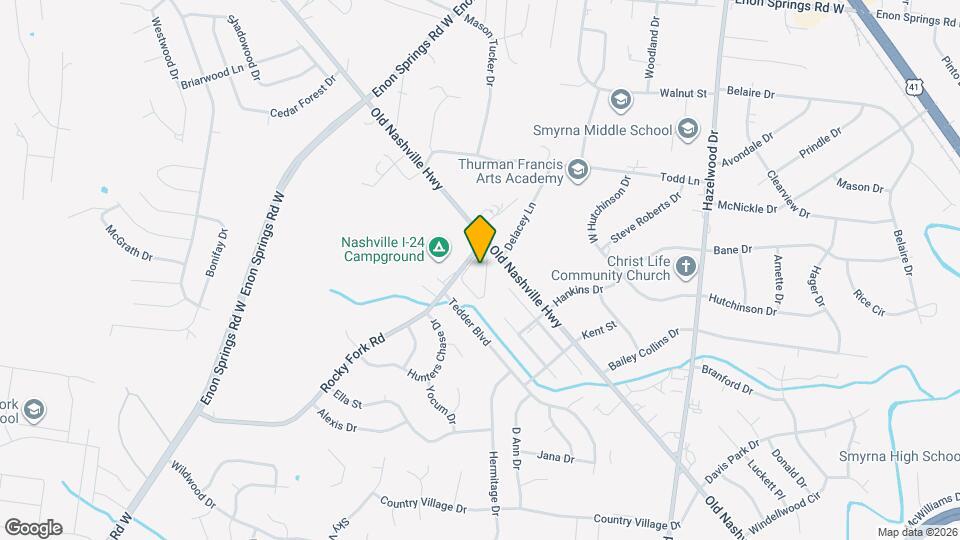 138 Oak Valley Cir Mapa y Detalles de la Ubicación