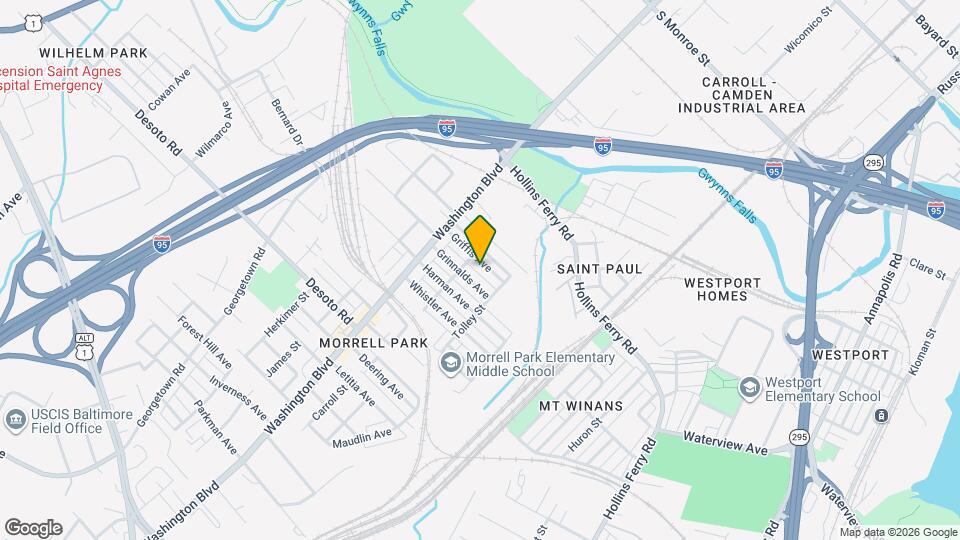 2018 Griffis Ave Map and Location Details