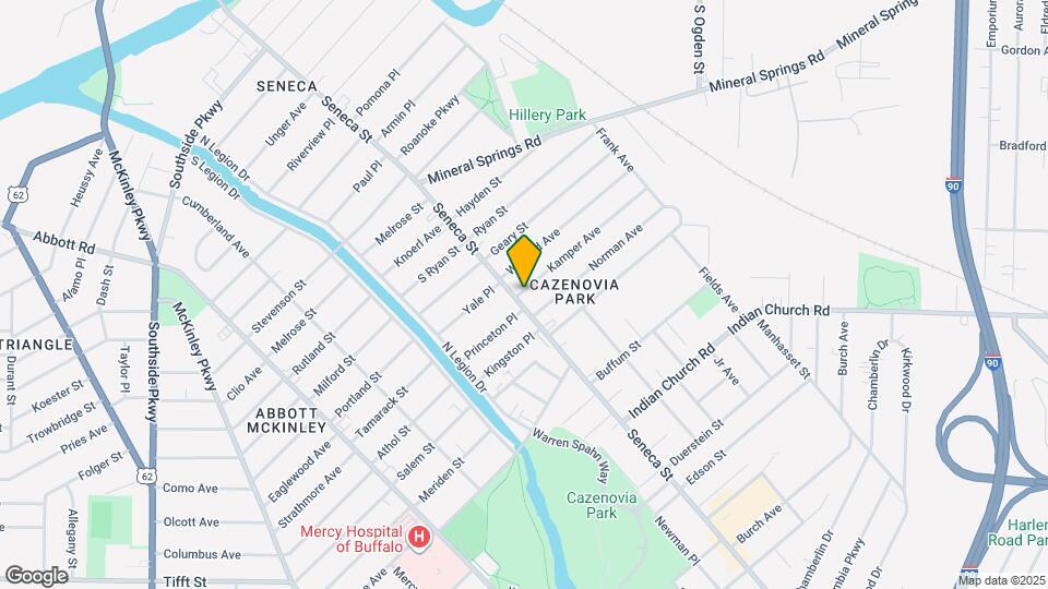 2096 Seneca St Map and Location Details