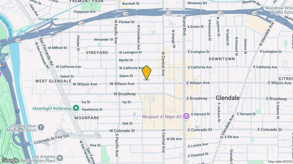 357 W Wilson Ave Mapa y Detalles de la Ubicación