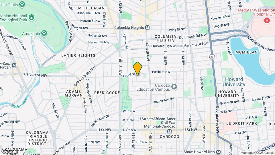2519 University Pl NW Mapa y Detalles de la Ubicación