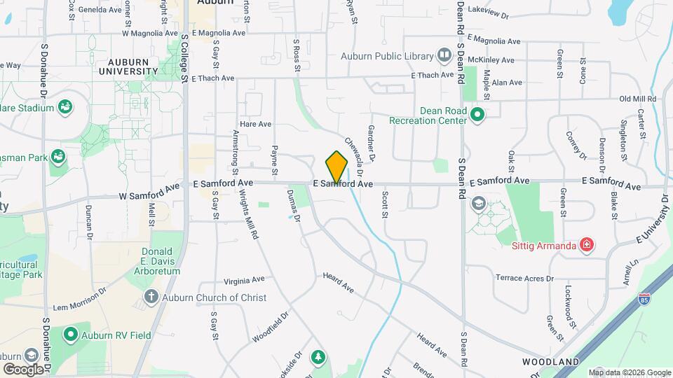 538 E Samford Ave Map and Location Details