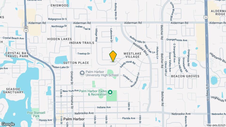 816 Village Way Map and Location Details