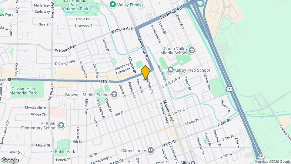 7831 Eigleberry St Map and Location Details