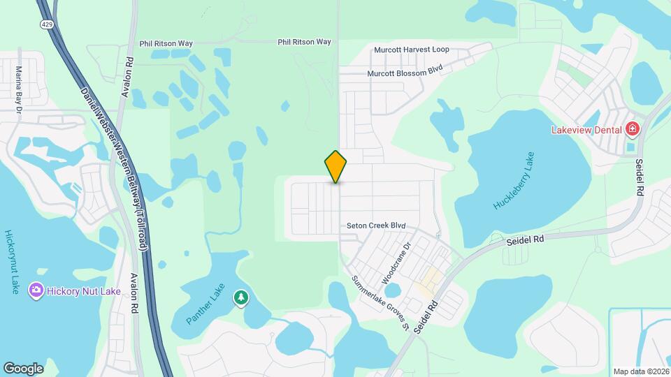 7512 Summerlake Groves St Map and Location Details