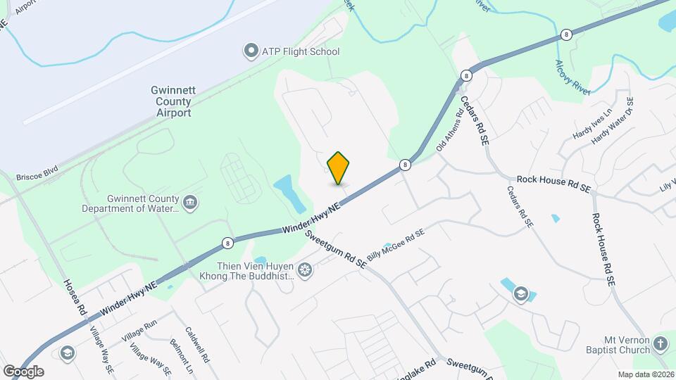 42 Ledgewood Mill Way NE Mapa y Detalles de la Ubicación