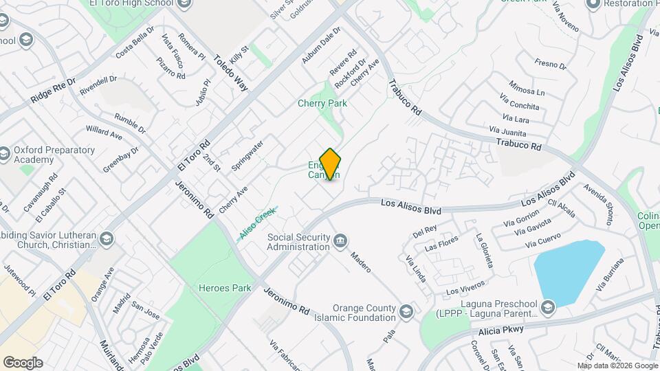Saddleback Ranch Apartments Map and Location Details