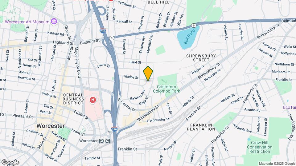 92 Prospect St, Unit 1 Map and Location Details