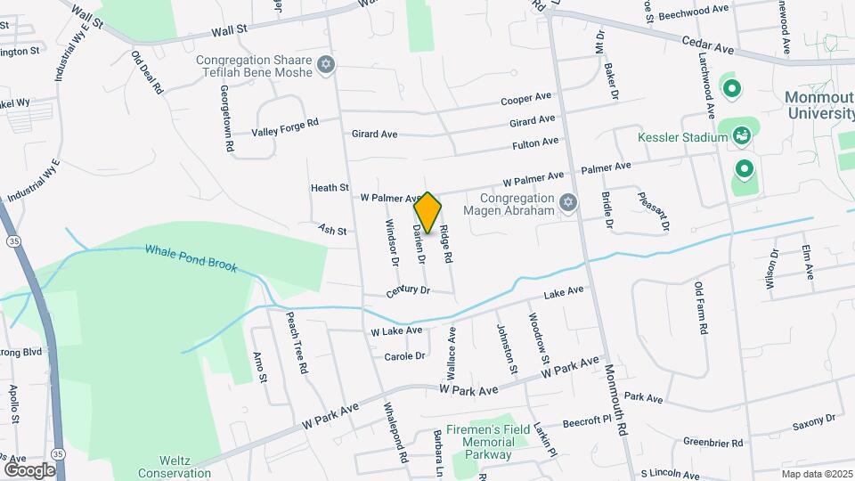 14 Darien Dr Map and Location Details