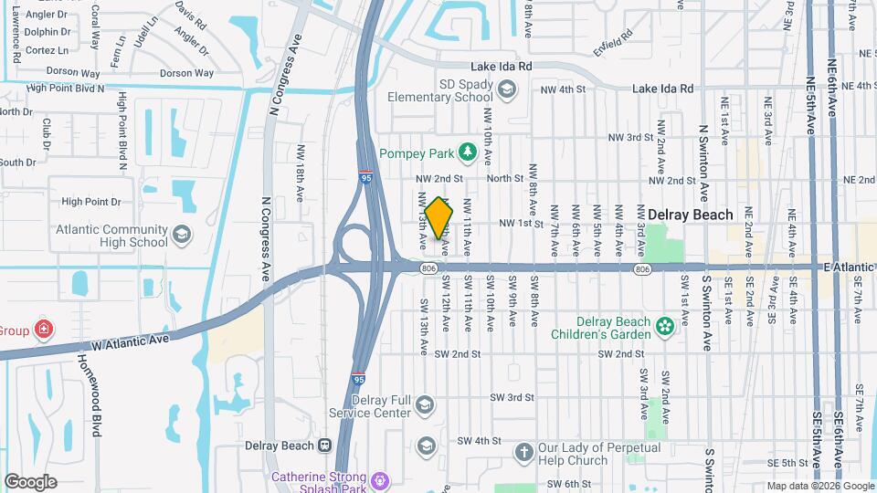 22 NW 12th Ave Map and Location Details