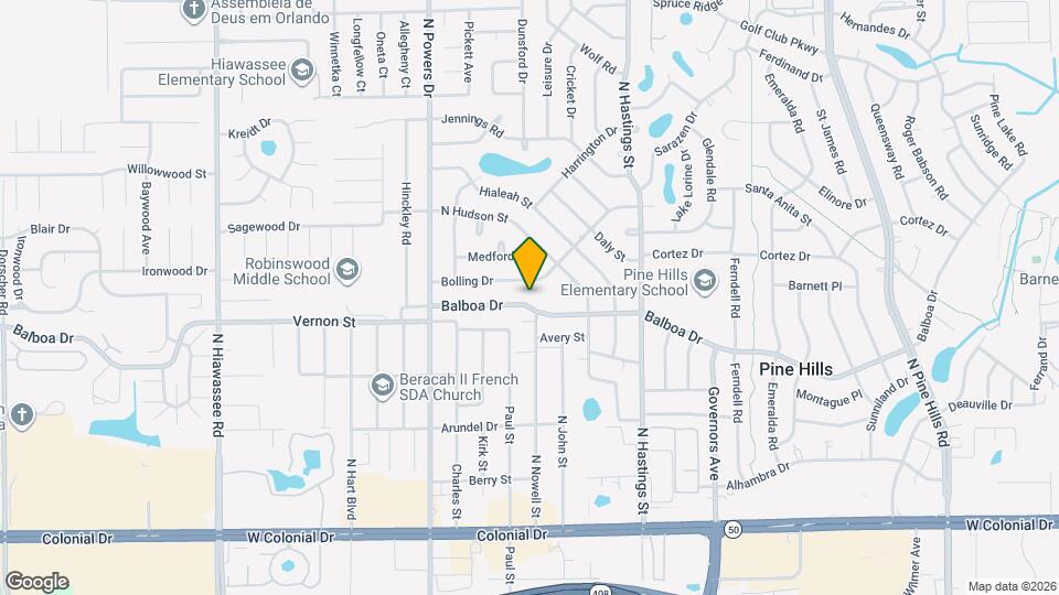 6033 Balboa Dr Map and Location Details