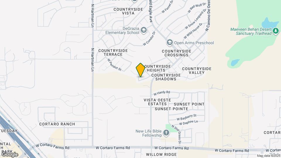 8868 Hersey Way Mapa y Detalles de la Ubicación