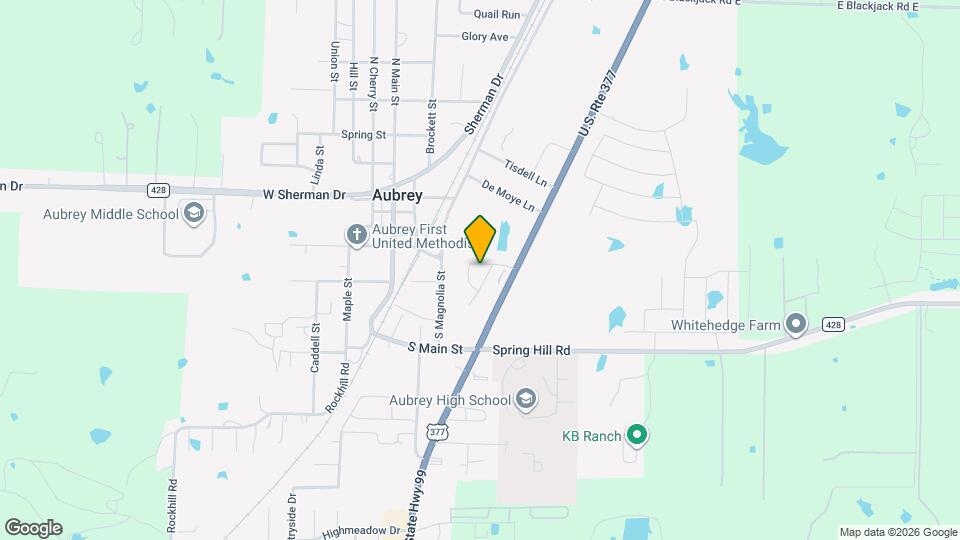 411 Meadow Ln Map and Location Details