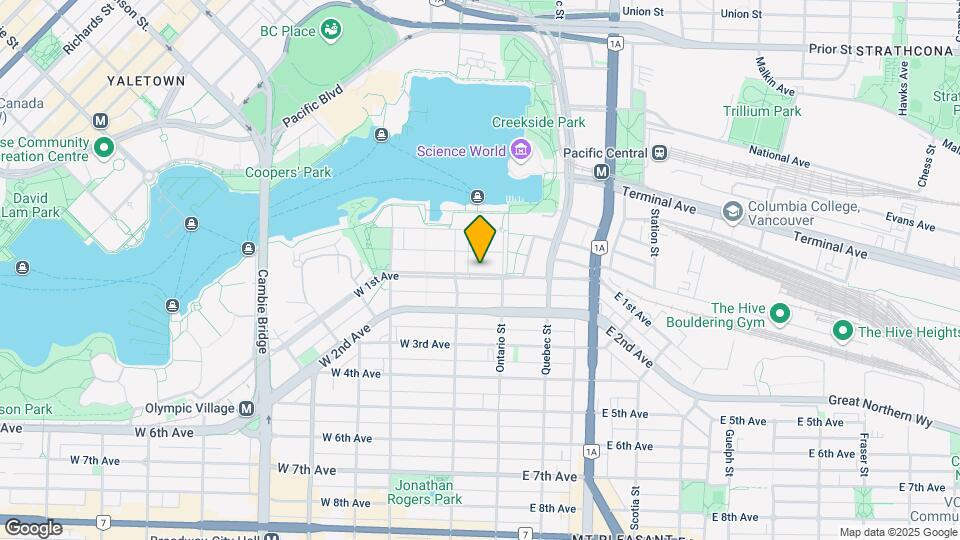False Creek Residences Map and Location Details