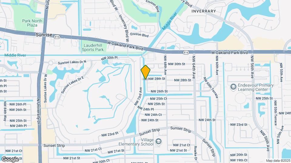 2761 NW 69th Ave Map and Location Details