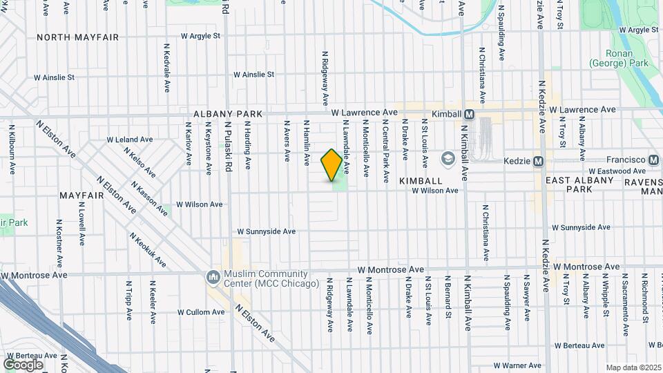 3722 W Wilson Ave Map and Location Details