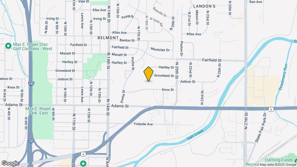 1800 Knox St Map and Location Details