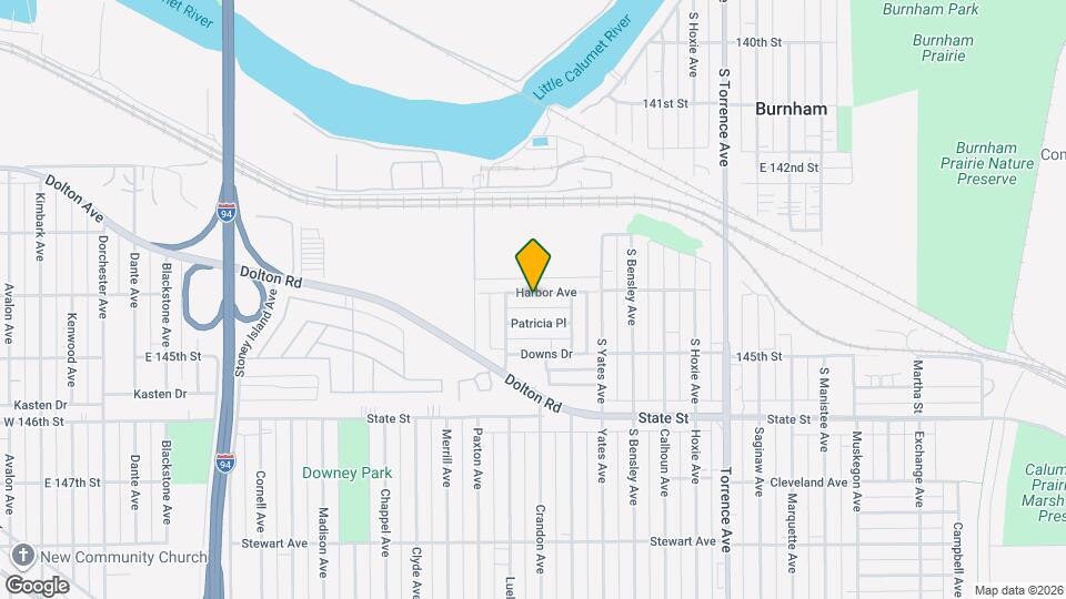 1665 Harbor Ave Map and Location Details