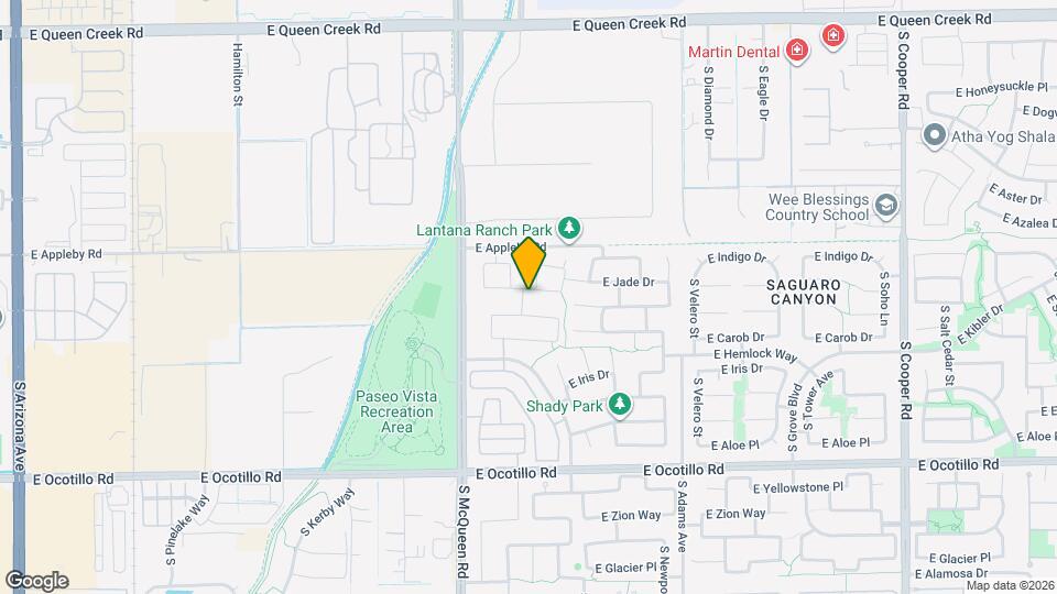 1133 E Jade Dr Map and Location Details