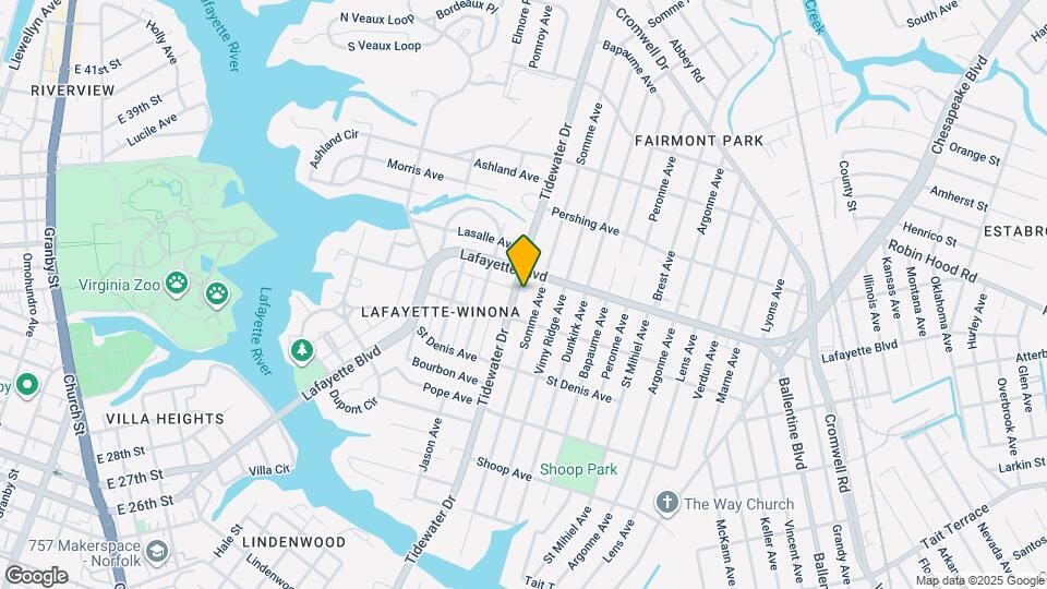 3122 Tidewater Dr Map and Location Details