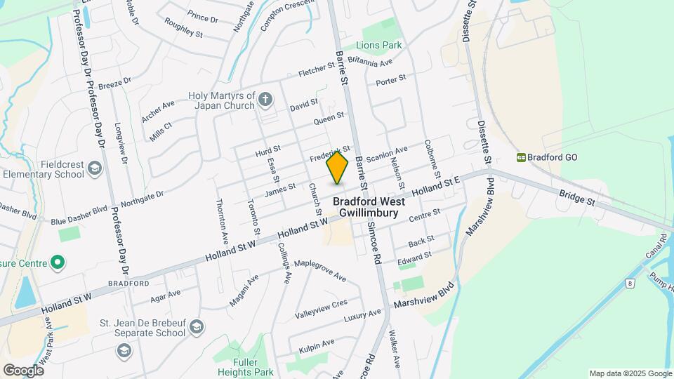 45 John St W Map and Location Details