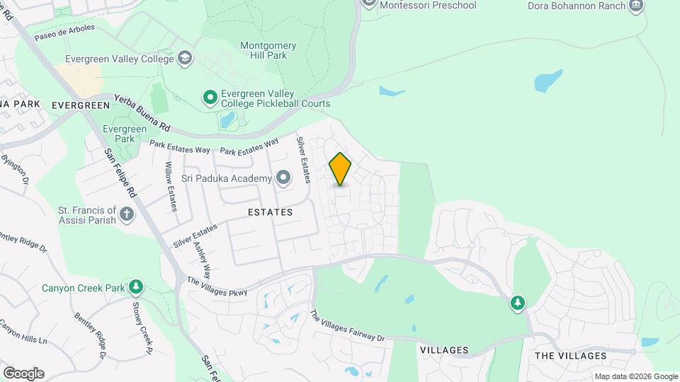 5481 Cribari Green Map and Location Details