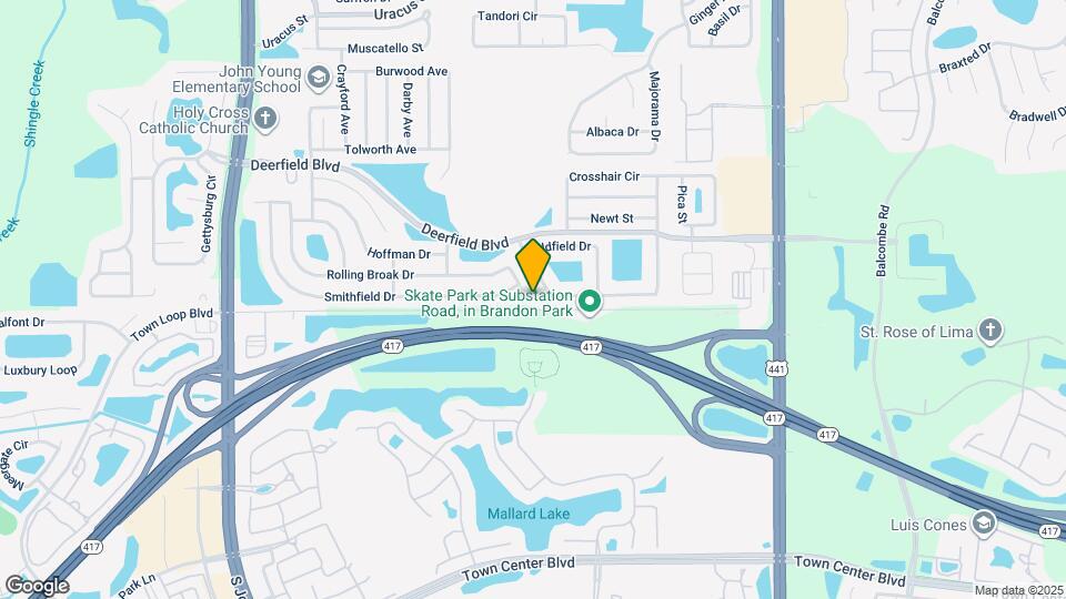 2401 Rolling Broak Dr Map and Location Details
