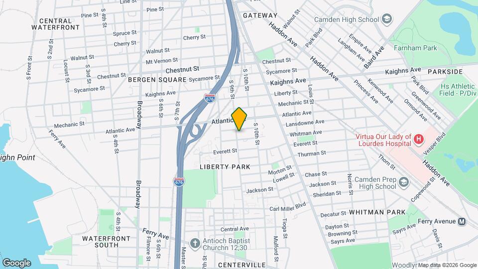 1460 S 9th St Map and Location Details