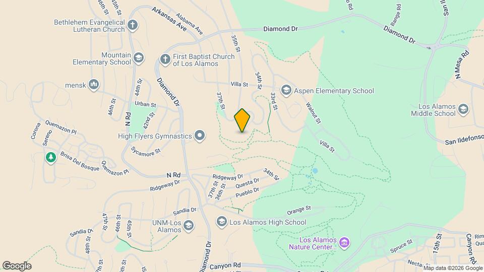 3402 Urban St, Unit Cul De Sac Studio Map and Location Details