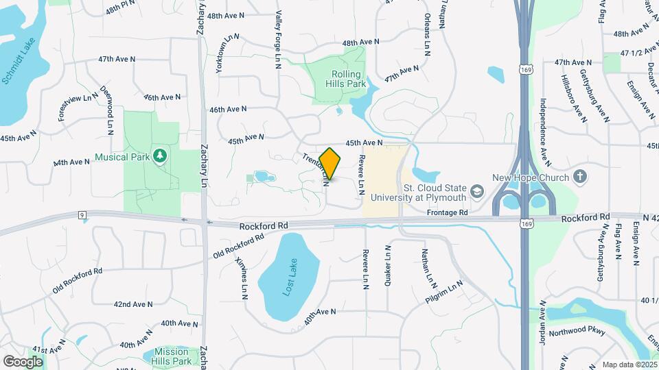 4350 Trenton Ln N Mapa y Detalles de la Ubicación
