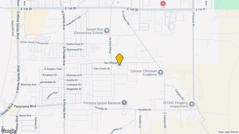 1245 La Sienna Map and Location Details