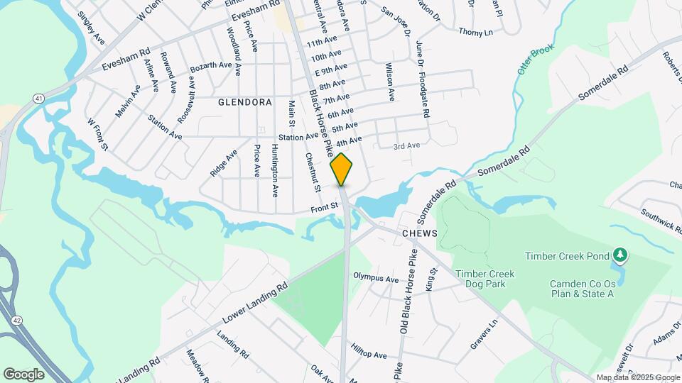 213-215 Black Horse Pike Map and Location Details