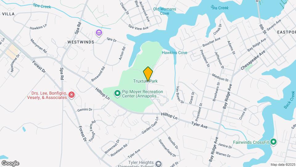 1101 Primrose Rd, Unit 303 Mapa y Detalles de la Ubicación