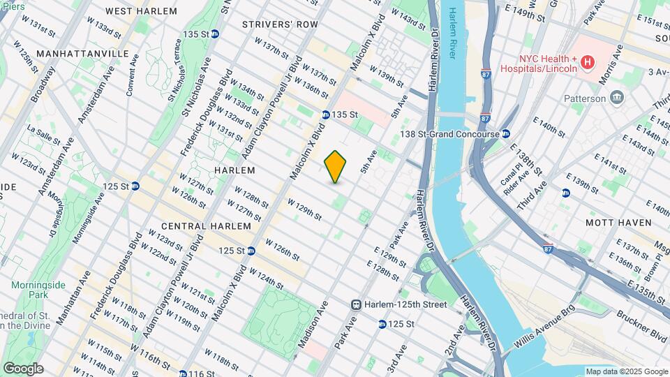 19 W 131st St Map and Location Details