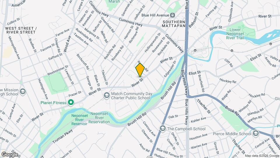 671 River St, Unit #2R Mapa y Detalles de la Ubicación