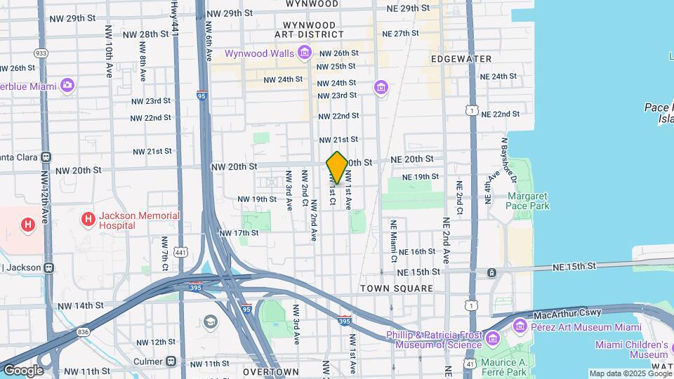 1899 NW 1st Ct, Unit S3 Map and Location Details
