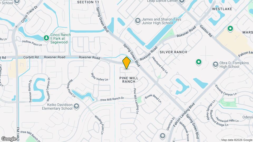 26538 Marble Point Ln Map and Location Details