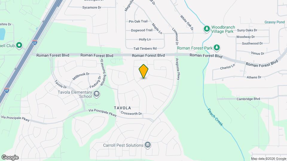 23816 Brenta Valley Dr Map and Location Details