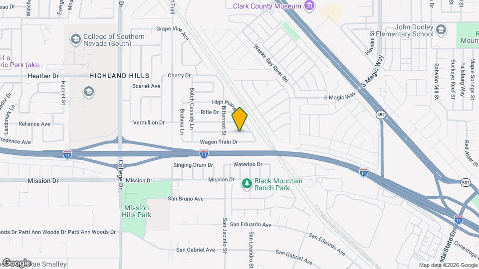 946 Saddle Horn Dr Map and Location Details