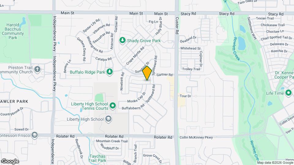 15862 Shasta Daisy Rd Map and Location Details