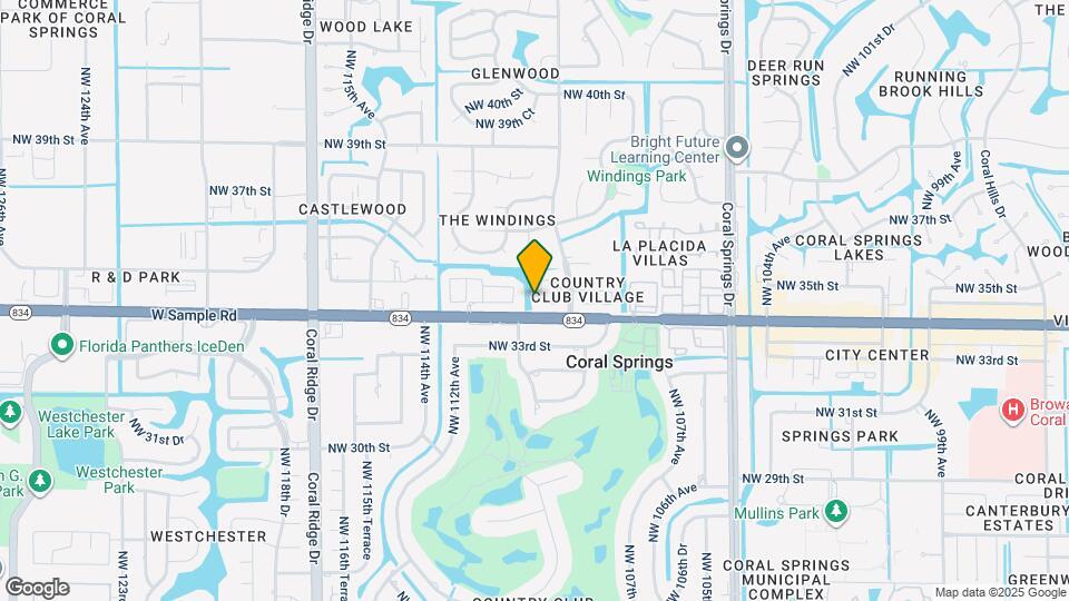 3412 NW 110th Way Mapa y Detalles de la Ubicación