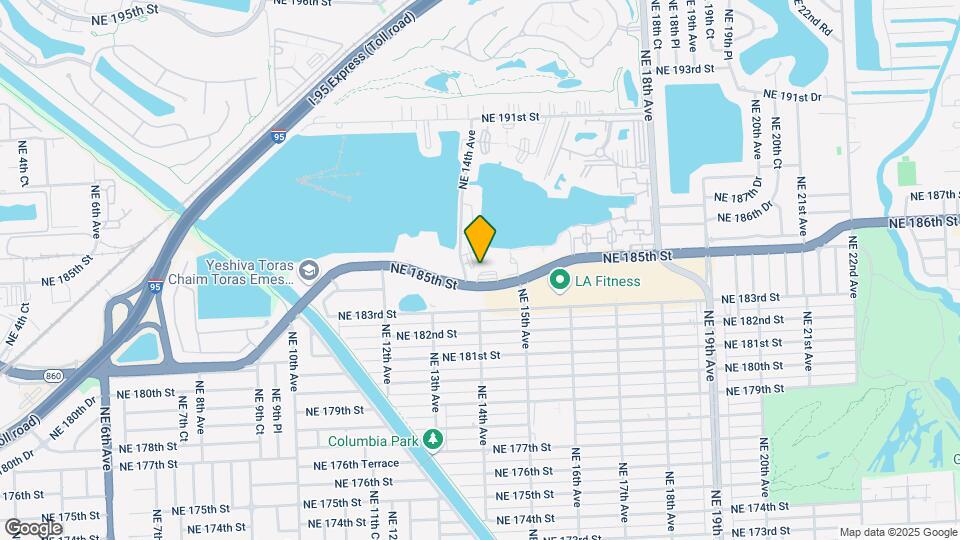 1401 NE Miami Gardens Dr Map and Location Details